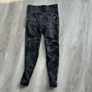 Gymshark Black Patterned Leggings